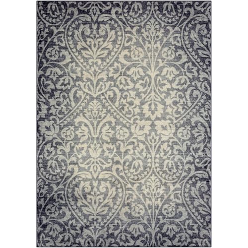 Tapete floral Exeter 144.78x121.92 cm bajo pelo