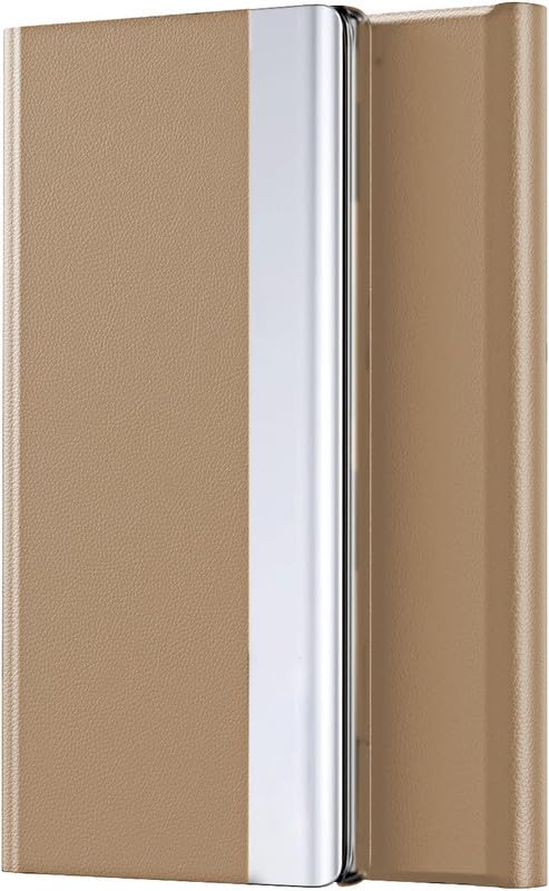 ClickCase for Vivo Y56 5G Elegant Metal & Vegan Leather Card Holder Flip Case with Video Stand & Magnetic Closure Lightweight Flip Cover for Vivo Y56 5G (Almond Beige) (B0DF7YSPC3) Amazon Price History, Amazon Price Tracker