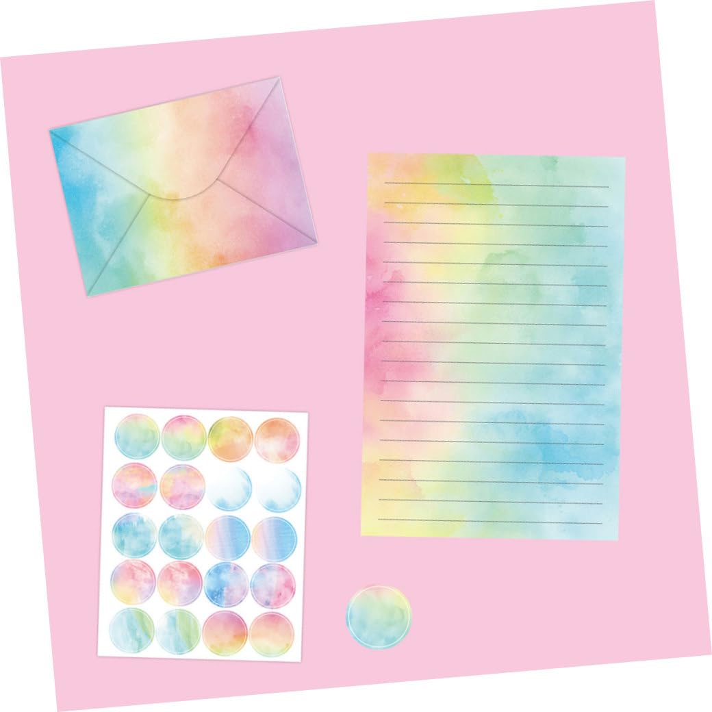 Wasserfarben Blanko Briefpapier 60 Stück aus Papier