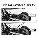 Xitomer Luggage Rack & Crash Bars Fit for DR650 1996-2025 DR 650 Motorcycle Rack Rack Tank Guard Side Bar