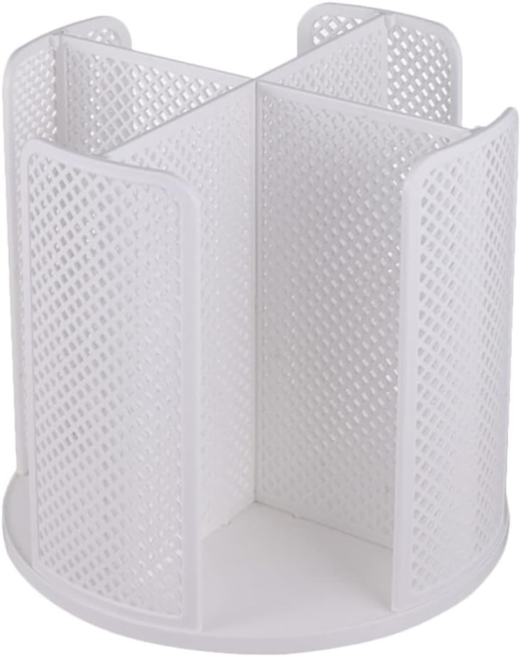 DOITOOL Coffee Cup Holder 4 Compartment- Rotated Cup and Lid Holder- Cup Dispenser Coffee Bar Organizer for Restaurant, Breakroom, Station, Bar, Buffet, Kitchen Cabinet, Countertop