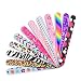 IFUNSON Professional Nail File and Buffers for Women Girls, Natural Emery Boards, 150/150 Grit Colorful, 12 PCS