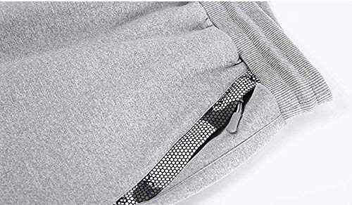 Lacsinmo Men's Track Suits 2 Piece Outfit Casual Workout Camo Long Sleeve Sports Sweatsuits Black #TOP3