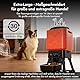 Molly&Cody Automatisierte Futterspender, 14L große Kapazität Tierfutterautomat für große Hunde,2,4G WiFi APP-Steuerung，Dosierung eingestellt Werden kann, einfache Bedienung, mit Edelstahl-Schüssel