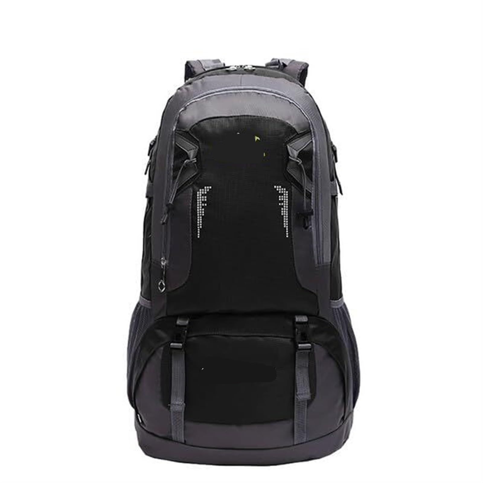 Mochila De Deporte Al Aire Libre Mochila Ligera De 60 L para Acampar, Senderismo, Trekking, para Hombres, Mujeres, Viajes Al Aire Libre para Acampadas(Black)