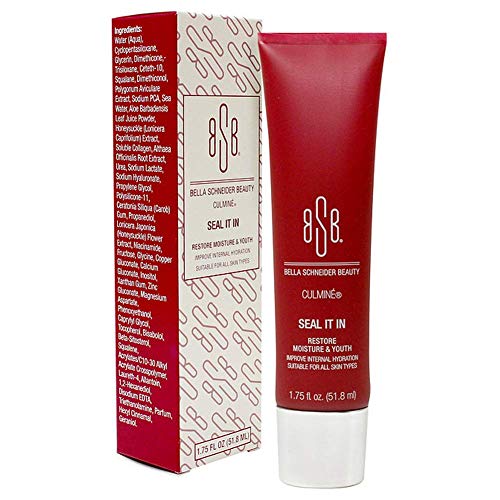 Bella Schneider Beauty Culmine Seal it In Moisture Mask, Lightweight Intense Hydration Mask, Restores Nutrients, Moisture Mask for Face, Skin Hydrator that Nourishes and Repairs Dry Damaged Skin