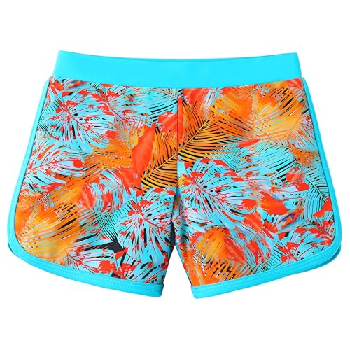 Image of BAOHULU Girls Rash Guard Swimsuit 2 Pieces Long Sleeve Bathing Suit UPF 50+ Quick Dry Beach Swimwear Size 3-14 Years