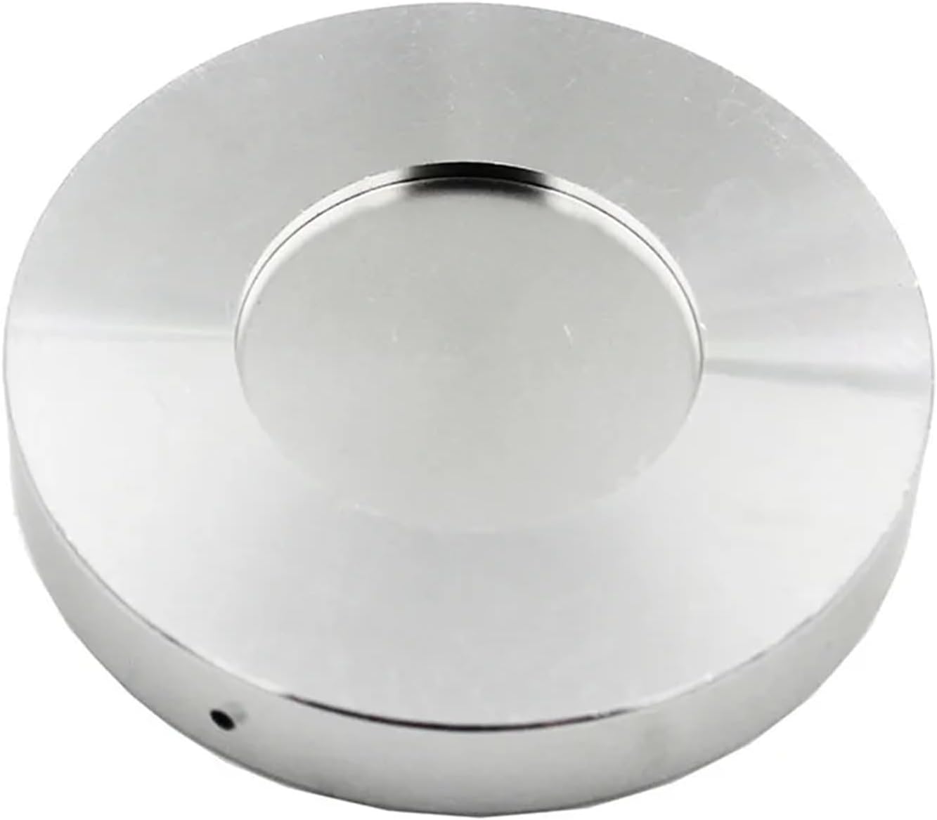 1pc Universal Round Metal Spirit Level Bubble Bead Horizontal Tool Dia 60 * 10mm Magnetic Available(Black-No-magnet)