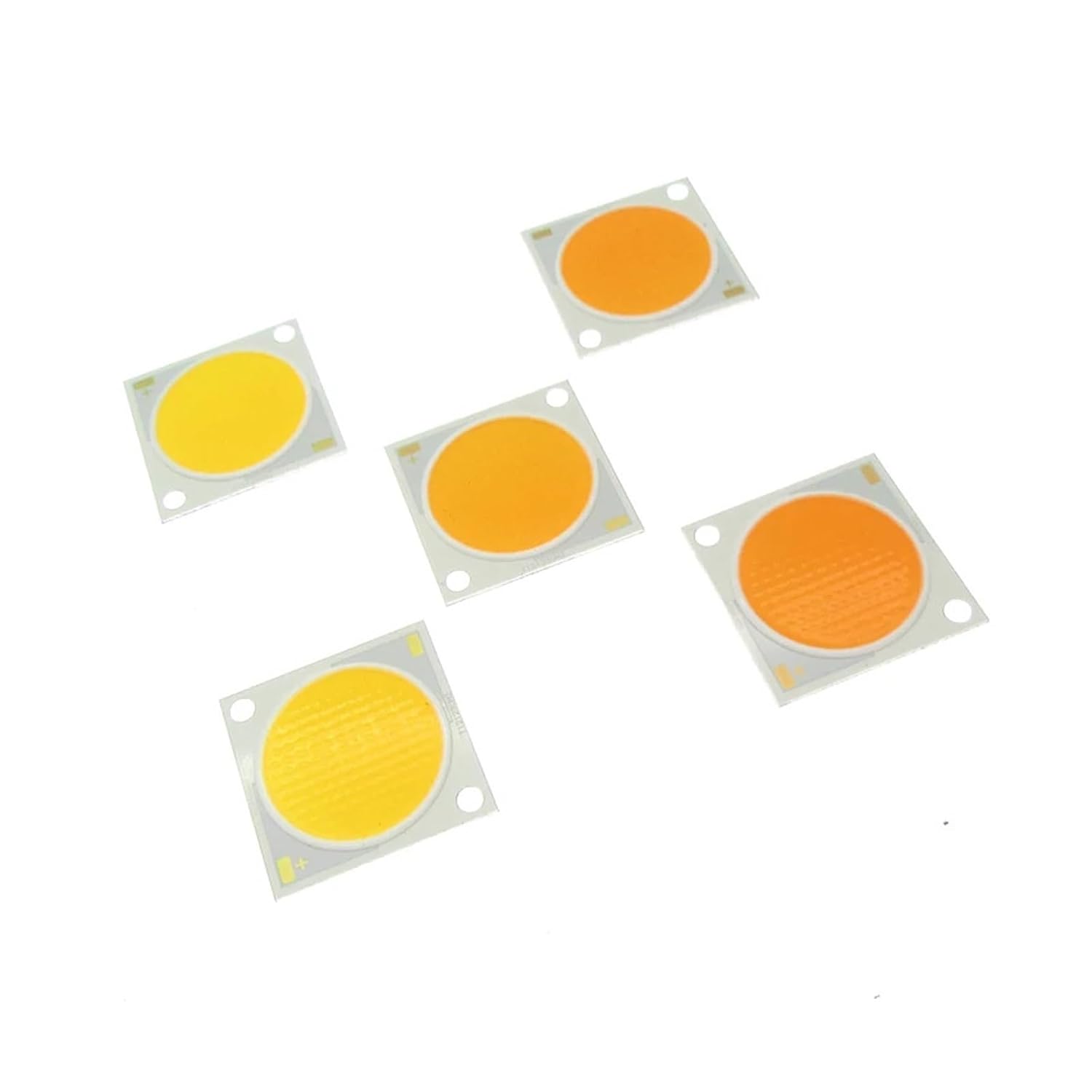 1212 C4 3000K 3500K 5000K CRI Ra Cob Full Spectrum Grow Light for Indoor Plant Growth LED Lighting(5000K,5 Pieces)