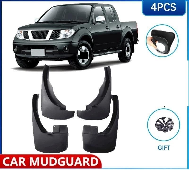 Guardabarros para coche Nissan Navara D40 Frontier 2005-2016 juego completo 2