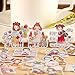 Produktbild BLOUR 20PCS Kind Traum Mädchen Aufkleber Basteln und Scrapbooking Aufkleber Buch Dekorative Aufkleber DIY Briefpapier