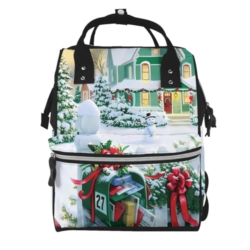 Sac à langer imprimé cadeaux de Noël idéal pour sorties d'hiver