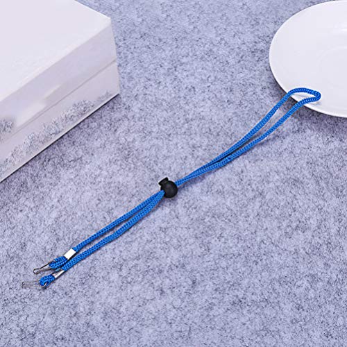 BESPORTBLE 10PCS Chapéu Retentores Clips Alça Ajustável Alça Anti- Perdido Com Cabo Bloqueios para C