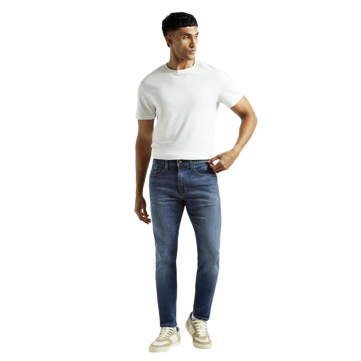 levi's Men's 512 Blue Slim Tapered Fit Mid Rise Jeans-picture-12