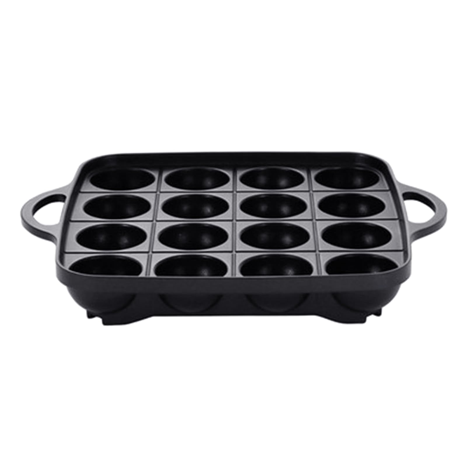 Obotsnoi Multicolor 16 Holes Aluminum Nonstick Grills Pan Cooking Plate Octopuses Ball Mold Baking Tray For Round Pancakes Kitchen Cookware Nonstick Cooking Plate