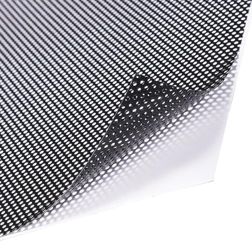 XhuangTech 2 Pack Vinilo Perforado para Ventanas miniatura 5