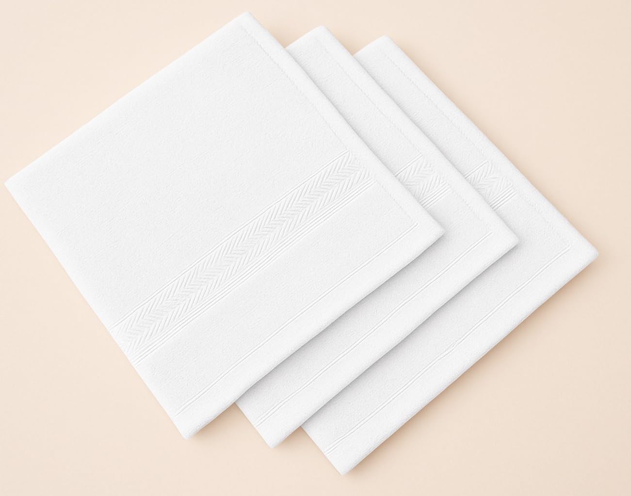 Dollar 3-Pack Cotton Face Towels - Soft & Absorbent -6