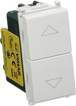 VIMAR 0r14062 Two Buttons 1P No + No10 A, White