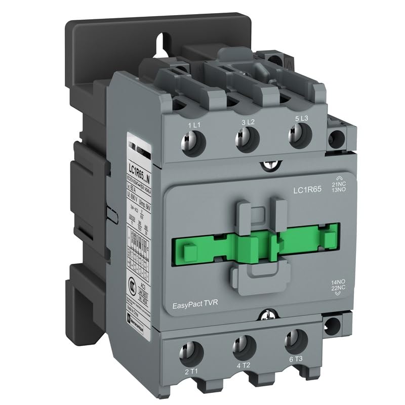 Contacteur tripolaire CA évite les surcharges moteur 40 A 380 V LC1R40Q5N