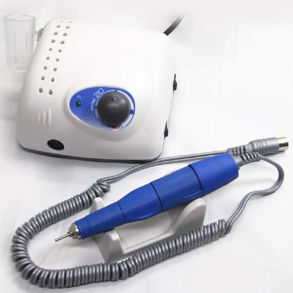 Máquina Eléctrica de taladro de uñas de 65W 40000 RPM, fuerte 210 105L 2,35mm, modelo de manicura pedicura, lima de uñas, equipo de arte de uñas