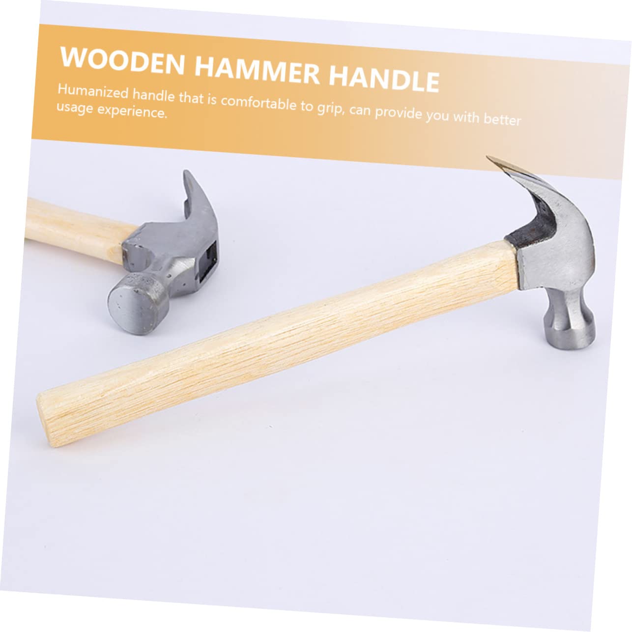 LIFKOME Wooden Hammer Handle Replacement Durable Natural Wood Grip for Comfortable Use for Long Term Projects Upgrade for Broken Handles