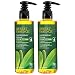 Desert Essence Thoroughly Clean Face Wash - Original - 8.5 Fl Oz - Pack of 2 - Tea Tree Oil - For Soft Radiant Skin - Gentle Cleanser - Extracts Of Goldenseal, Awapuhi, & Chamomile Essential Oils