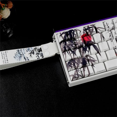 Touches PBT Bamboos Forests profil original side-printed pour clavier ISO - 7
