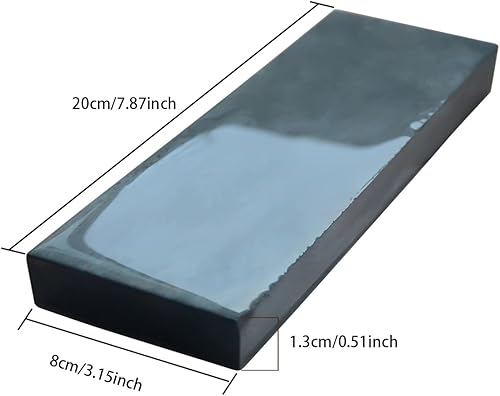 Miniatura 2 de Piedra de afilar recta profesional natural, afilador de cuchillos de piedra húmeda, piedra afiladora de piedra de afilar de doble grano 3000, piedra