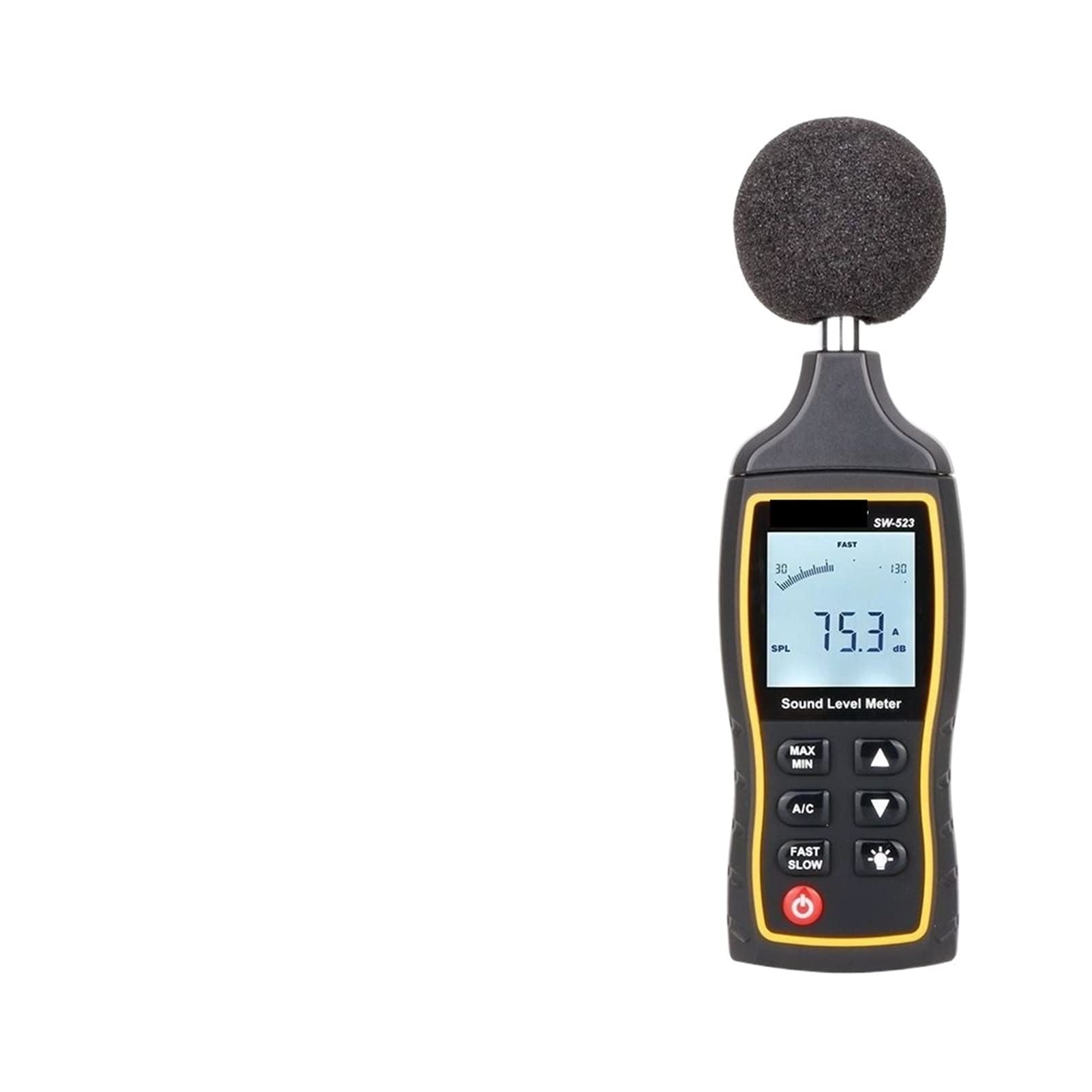 Mierniki poziomu dźwięku, Mierniki poziomu dźwięku cyfrowe ręczne miernik miernika db 30~130dB decybele mini minier