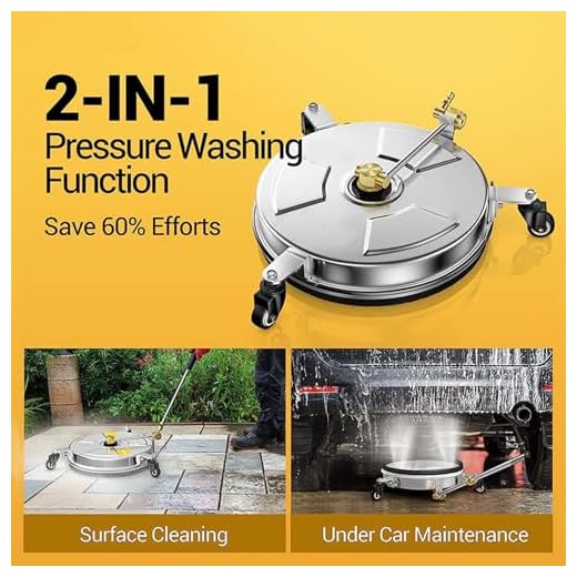 Luocute 4000PSI Pressure Washer Attachment
