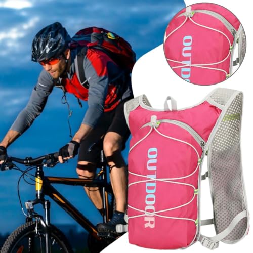 Chaleco de hidratación para running impermeable con costuras termoselladas 3