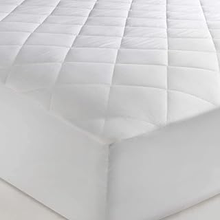 PORTER AND LAMBERT Quilted Mattress Protector - Deep Fitted Cover | Easy Care | Non Allergenic & Anti Dustmite | Luxury Bedding Look (4ft Small Double)