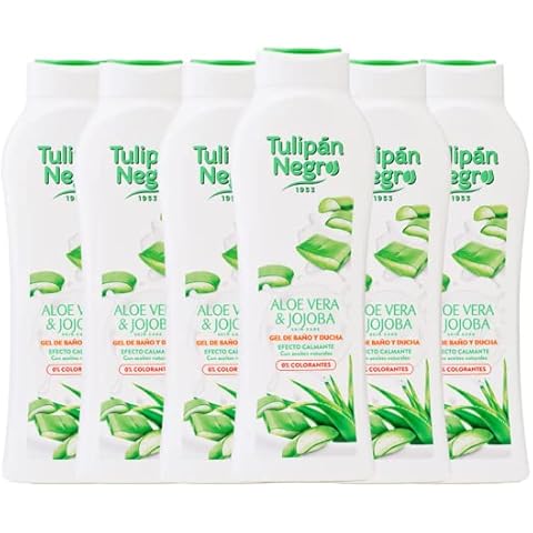 Gel de Baño Aloe Vera, 720ml, Paquete de 6 Cover