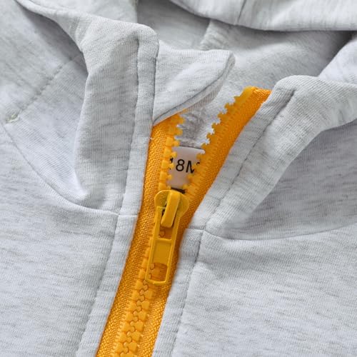 Image of YOUNGER STAR Toddler Baby Boy Girl Clothes Fall Winter Outfits Long Sleeve Hoodie Sweatshirt Sweat Pants Cotton Sweatsuits