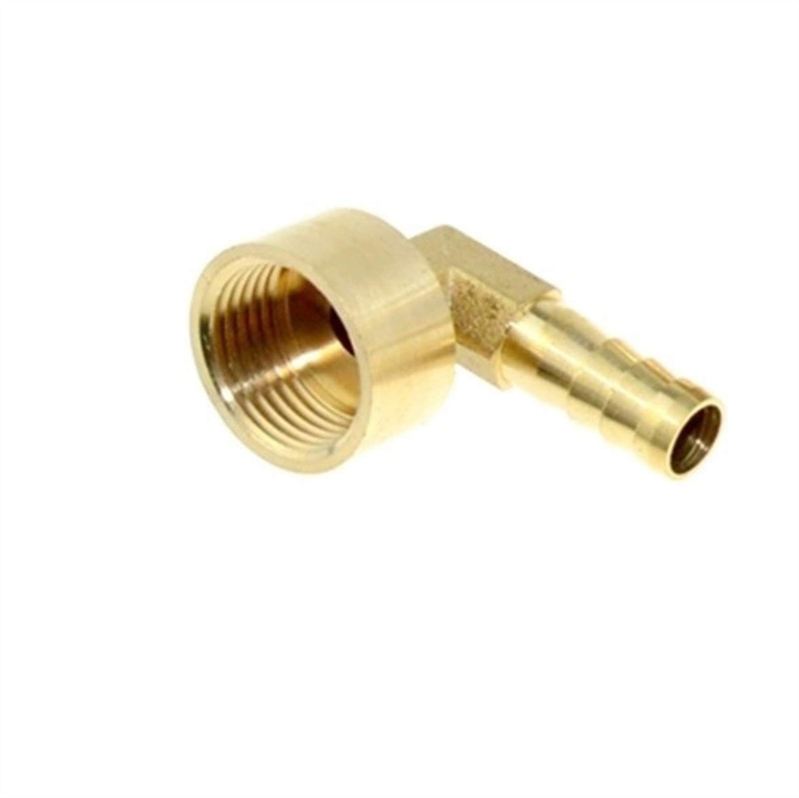 Pilang Women's 1/2" Zxxin-Pipe Fittings Barb Tail /4" 3/8" Bsp Thread Copper Connector,Brass Hose Pipe Fitting Elbow 8Mm 0Mm 2Mm 4Mm 6Mm, (Size : 2Mm Barb, Thread Specification : )