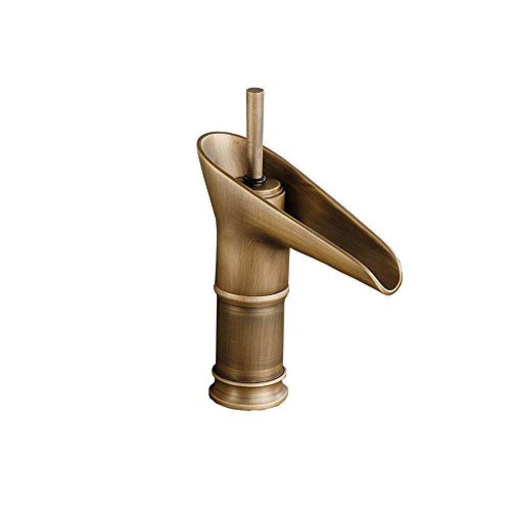 Robinet en laiton antique style bambou rétro pour vasque rétro - 8