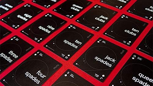 Murphy's Magic Supplies, Inc. Grid Series Two Typographic Playing Cards - Image 5