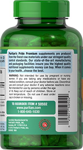 Puritan's Pride Bitter Melon 450 mg, 100 Count, White15-205