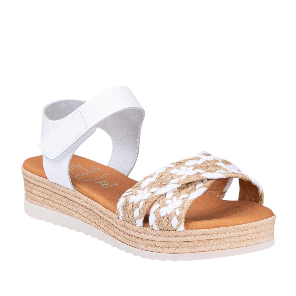 Oh!My Sandals 6014 Sandalia DE Piel COMBINADA Mujer