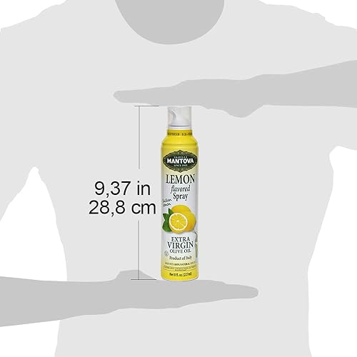 Miniatura 4 de Mantova Spray 100% Aceite de Oliva Virgen Extra Limón 8 onzas