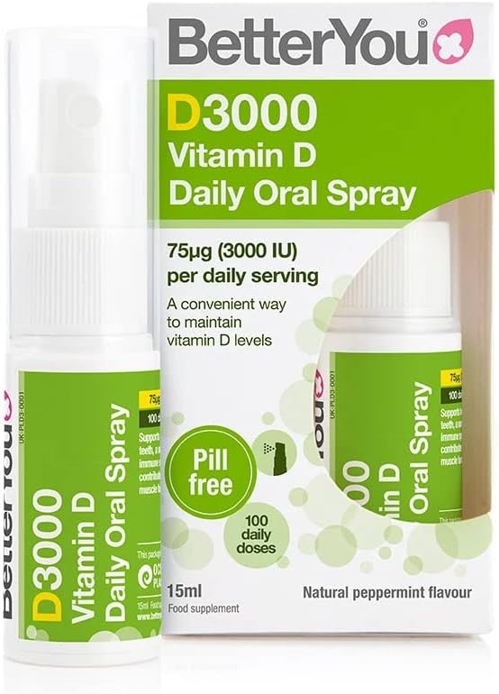 Better You (3 PACK) - - D Lux 3000 Oral Vit D3 Spray | 15ml | 3 PACK BUNDLE