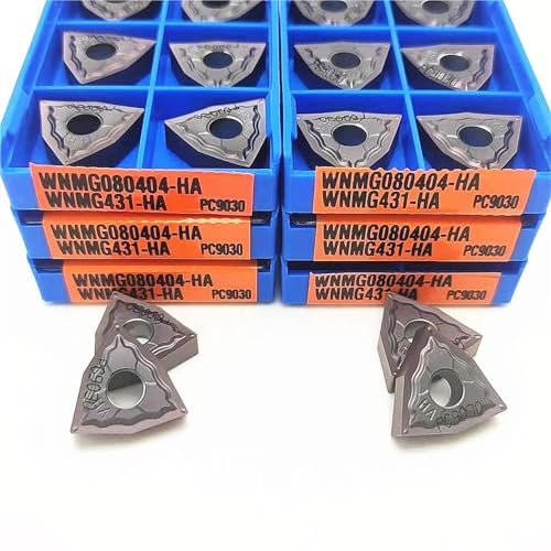 10pcs WNMG 080404 HA PC9030 Accesorios para Fresadora CNC miniatura 4