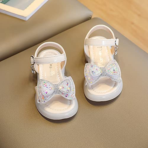 Fashion Summer Girls Sandals Flat Bottom Soft Breathable Comfortable Buckle Bow Casual Kids Sandles4