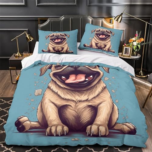 Housse de couette 3D microfibre ultra douce contre la transpiration - 4