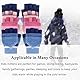 Kinder Flip Top Winter Herbst Handschuh Halbfinger Handschuhe Warmer Vollfinger Handschuhe Thermo Fäustlinge Handschuhe Fäustlinge Ski Snowboard Handschuhe für 3-10J Baby Mädchen Jungen Kleinkind