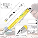 Chipate Gifts for Men, Valentines Gifts for Him, 9 in 1 Multi Tool Pen, Birthday Gift Gadgets for Men/Dad, Father's Day Gift - Image 5