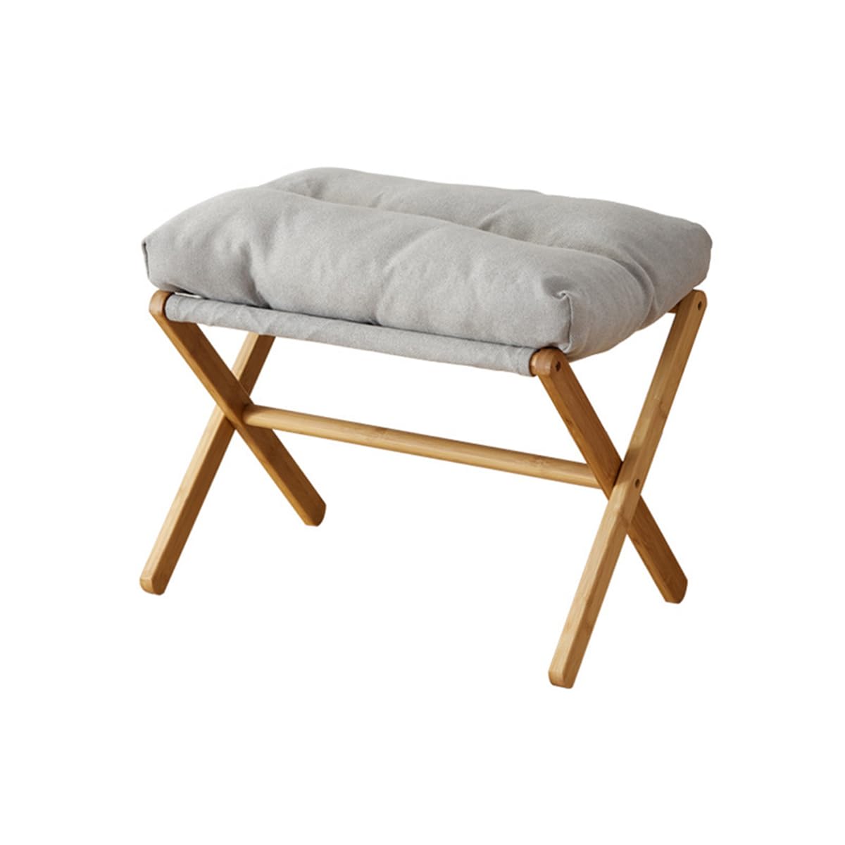 CHZIMADE Folding Footrest Stool Ottoman Footstool Step Changing Stool