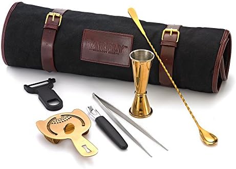 Barfly Cocktail Set, 7-Piece Essentials, Stainless - Thumbnail 3