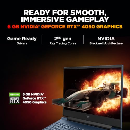 HP Victus 15 Smartchoice i7-13620H RTX 4050 16GB 512GB 144Hz Blue - Image 5