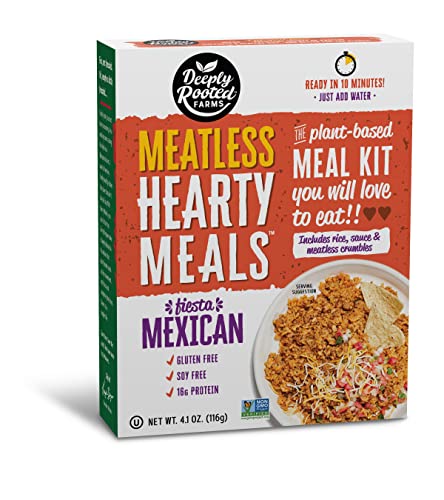 Deeply Rooted Meatless Crumbles (Fiesta Mexican, Hearty Meals) #TOP24